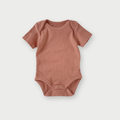 Short Sleeve Rib Bodysuit