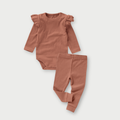 BOGO - Fleur Long Sleeve Rib Set