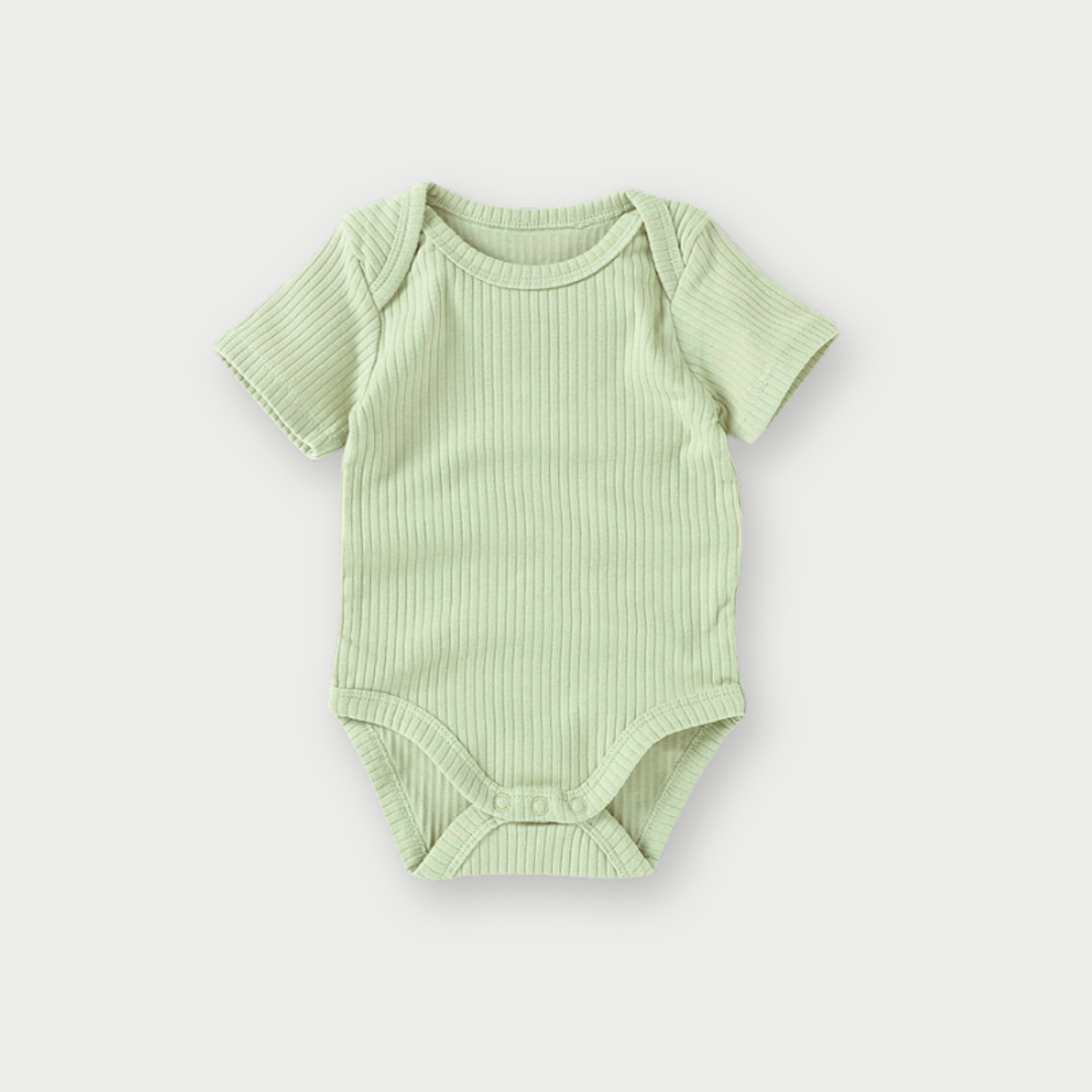 Short Sleeve Rib Bodysuit