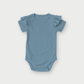 Fleur Short Sleeve Rib Bodysuit