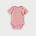 Short Sleeve Rib Bodysuit