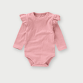 Fleur Long Sleeve Rib Bodysuit