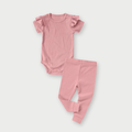 BOGO - Fleur Short Sleeve Rib Set