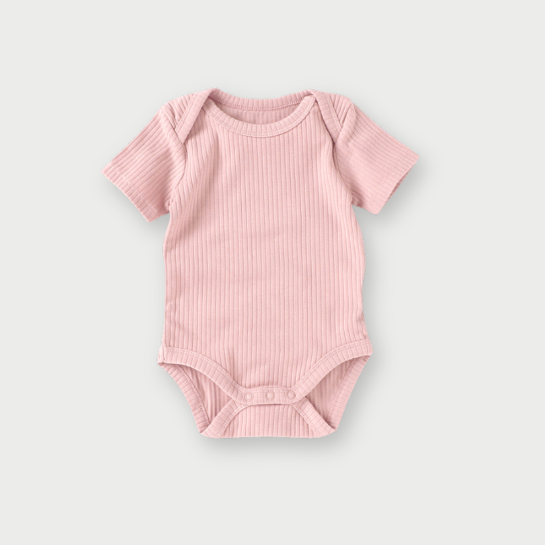 Short Sleeve Rib Bodysuit