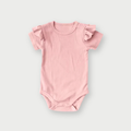 Fleur Short Sleeve Rib Bodysuit