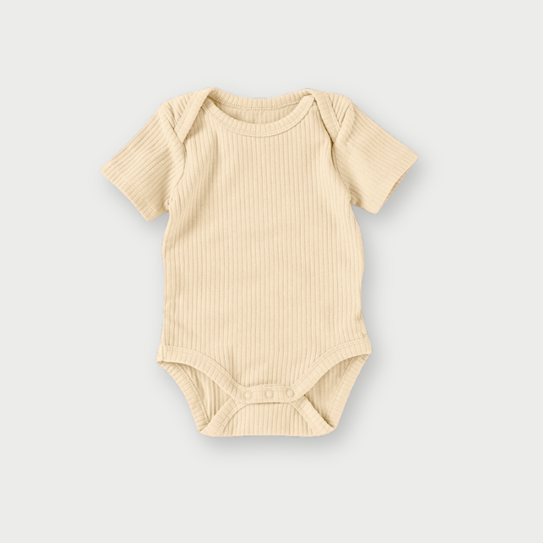 Short Sleeve Rib Bodysuit