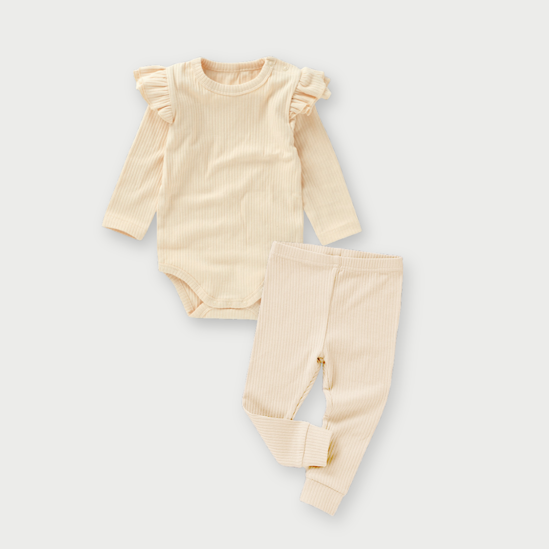 BOGO - Fleur Long Sleeve Rib Set